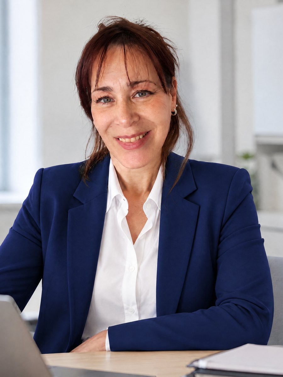Andrea Benedetti, productora asesora de seguros
